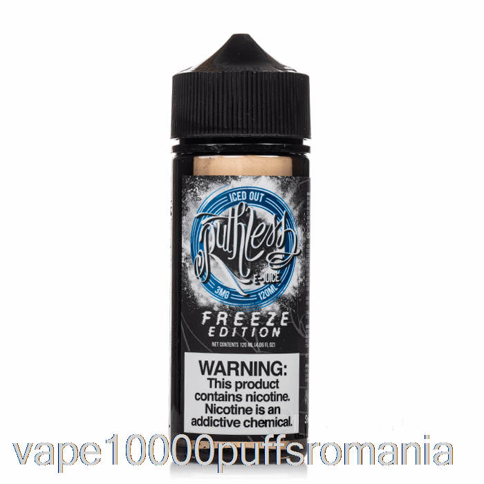 Vape Romania Iced Out - Freeze Edition - Vapori Nemilos - 120ml 6mg